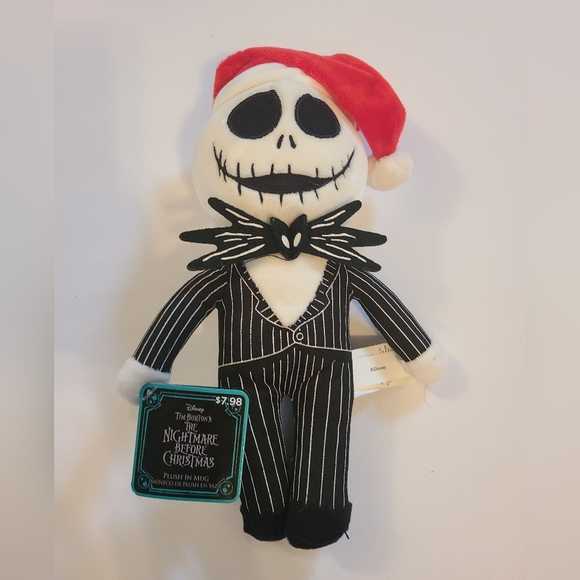Disney The Nightmare Before Christmas Santa Jack Skellington NWT - Picture 3 of 3